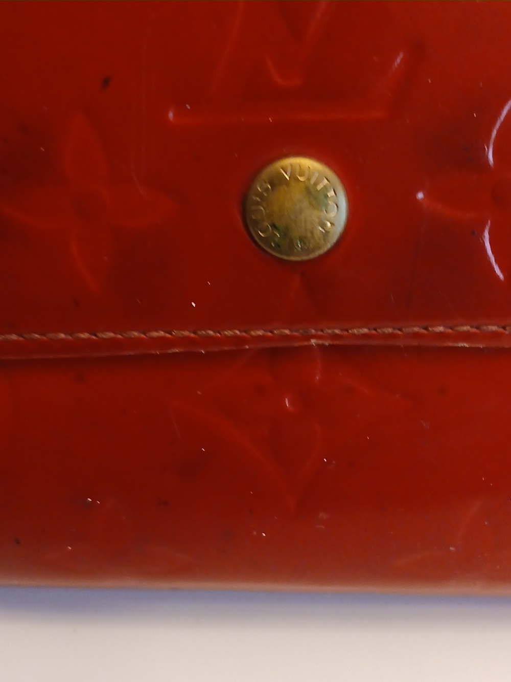 Louis Vuitton  with COA Cherry Patent Monogram Small Wallet - Picture 4 of 12